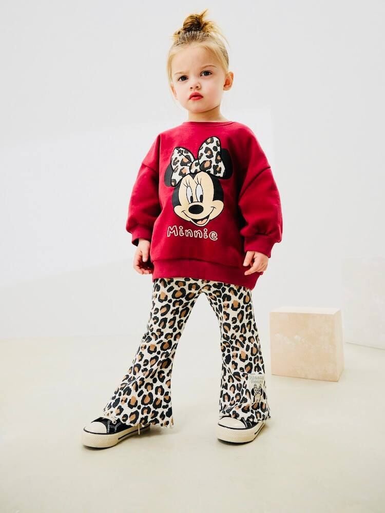 Leopar minnie taytlı takım