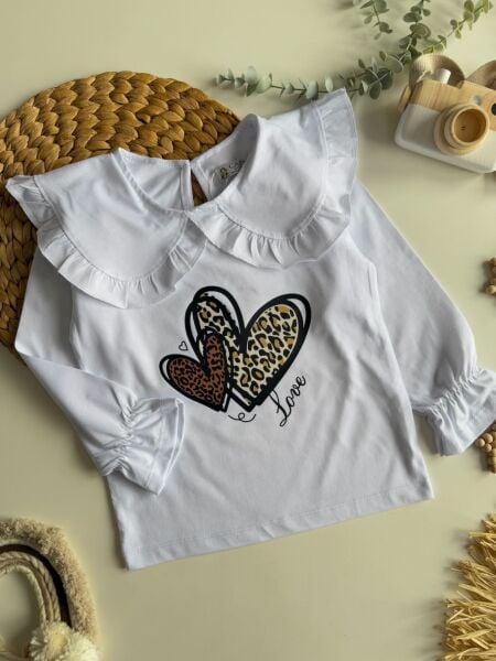 Leopar etekli takım