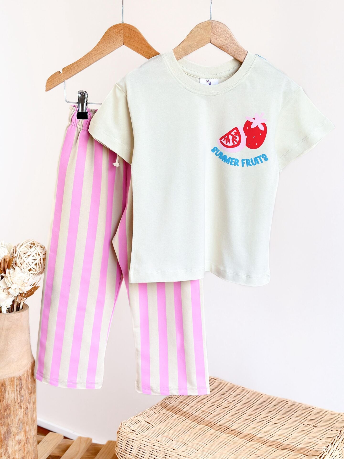 Picnic time çizgili takım