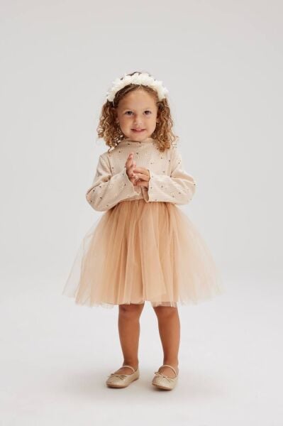 Tütü etekli ribana elbise