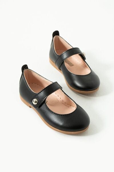 Tek band siyah deri babet