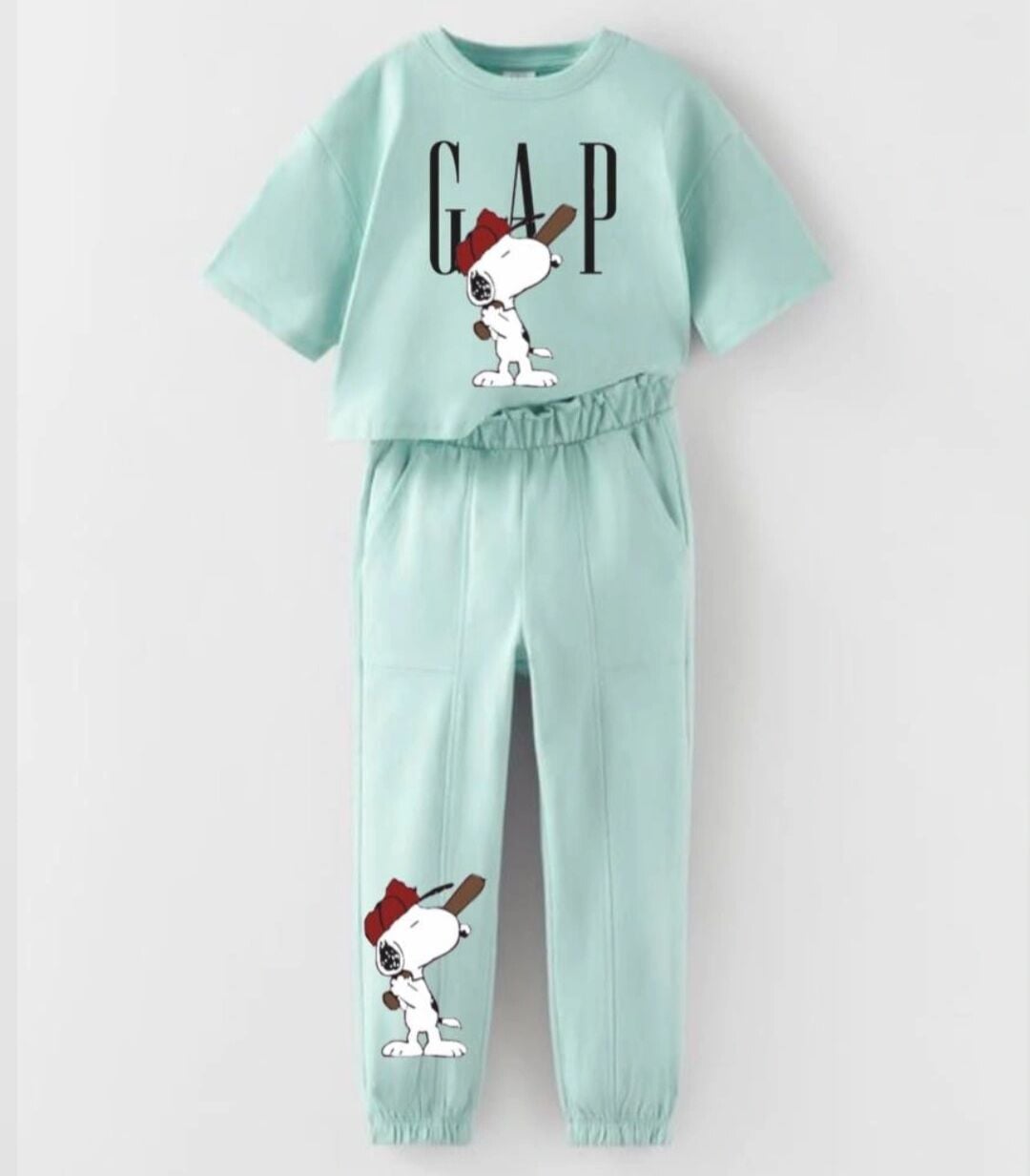 Snoopy takım turkuaz