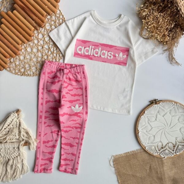 Taytlı takım fuşya