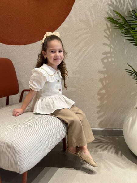 Müslin gömlek gabardin takım