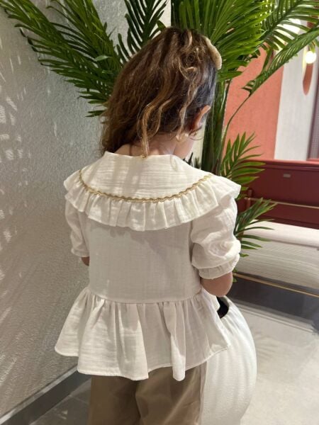 Müslin gömlek gabardin takım