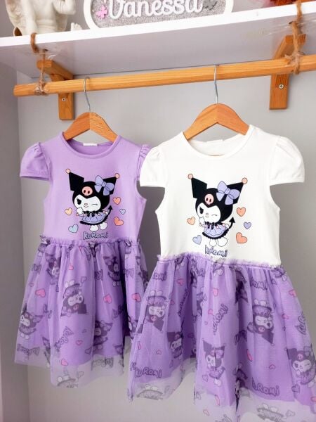 Kuromi tütü elbise lila
