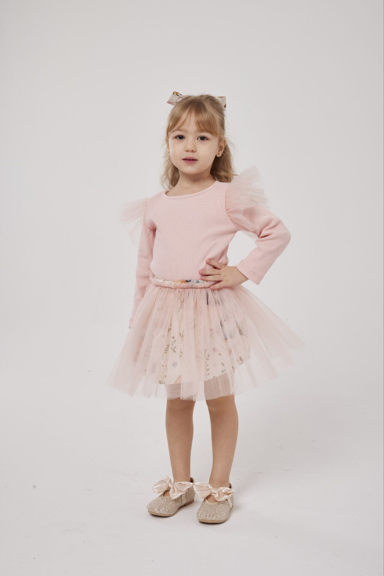 Tütü etek detaylı takım (toka dahil)