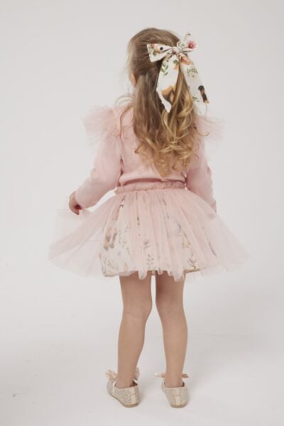 Tütü etek detaylı takım (toka dahil) 7/8 yaş