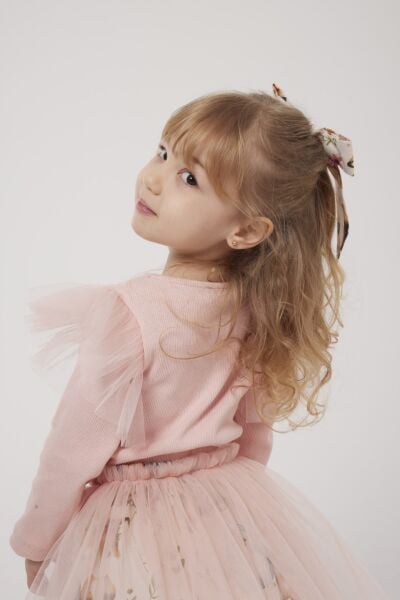 Tütü etek detaylı takım (toka dahil)