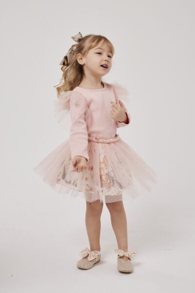 Tütü etek detaylı takım (toka dahil)