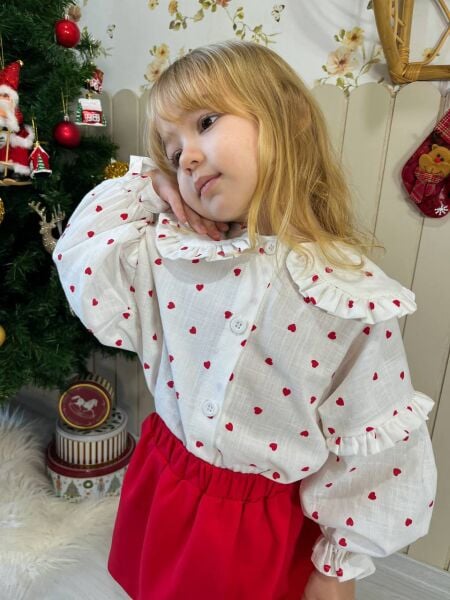 Yeni yıl gömlek etek takım