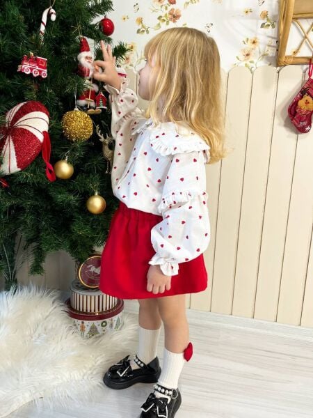 Yeni yıl gömlek etek takım