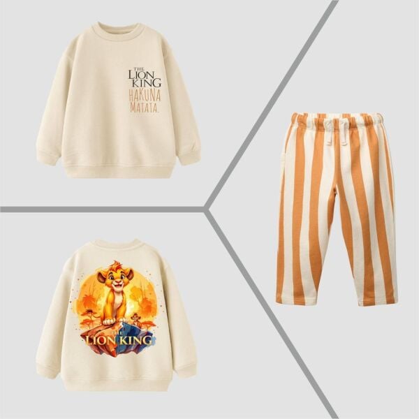 Lion King çizgili takım