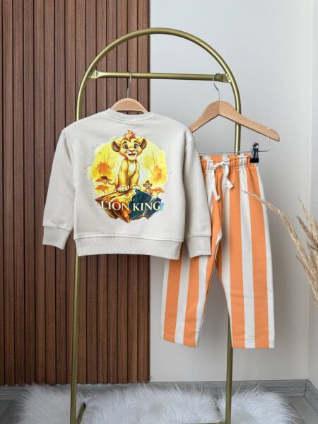 Lion King çizgili takım