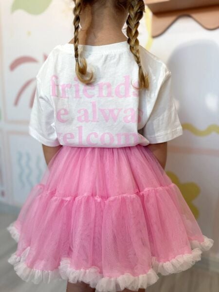 Pembe tütü etek takım