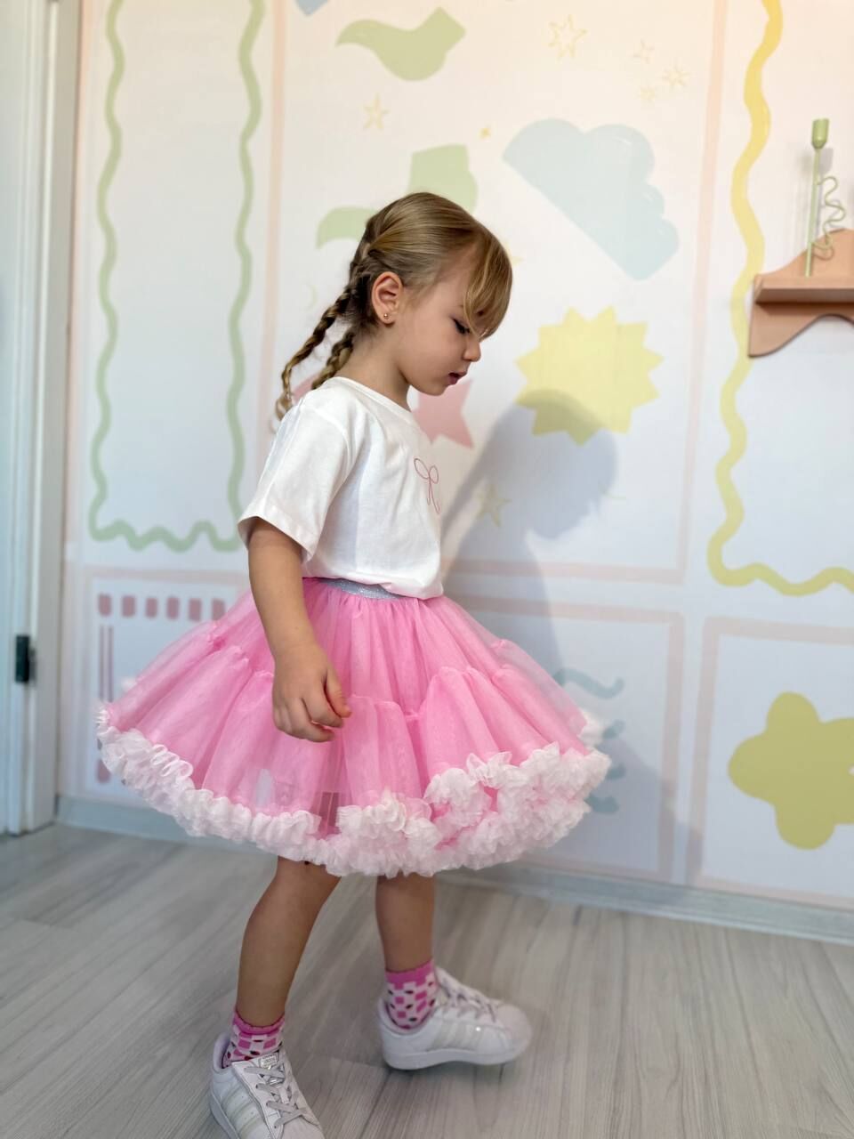 Pembe tütü etek takım