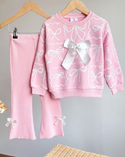 Fiyonk detaylı taytlı takım