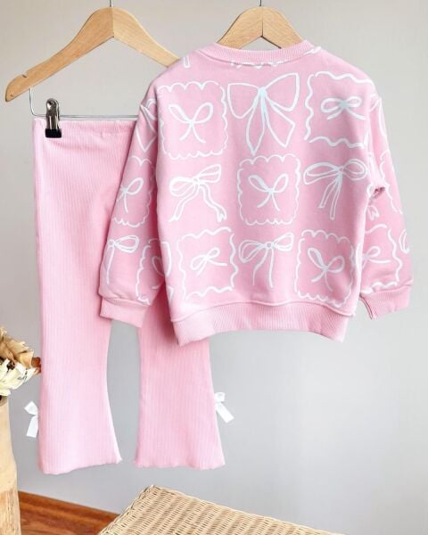 Fiyonk detaylı taytlı takım