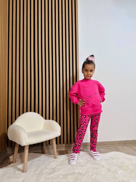 Kalpli leopar taytlı takım