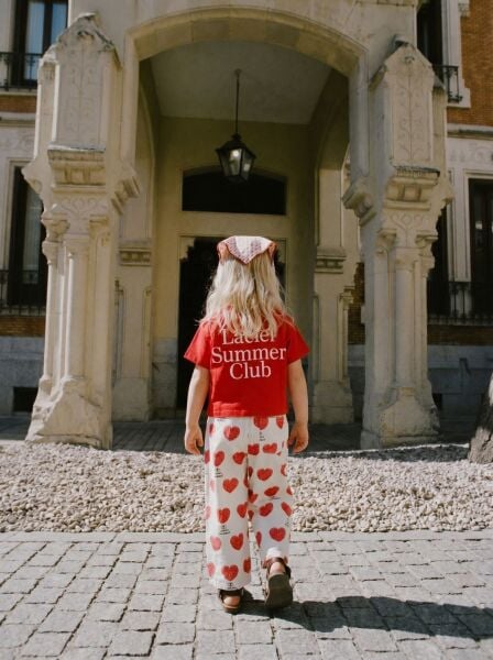 Laciel kalpli balon Jean tshirt takım