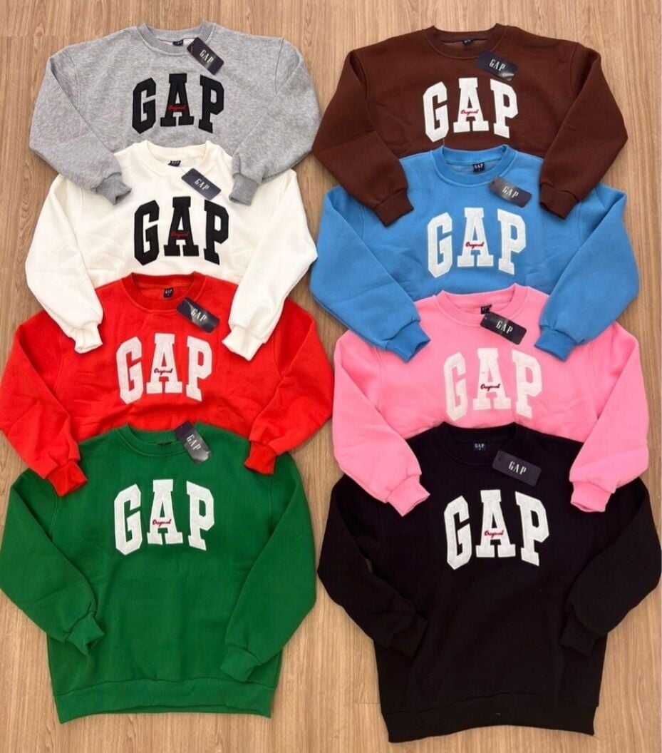 GAP kahverengi sweatshirt ( şardonlu)