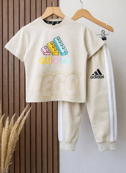 Lego eşofman takımı krem