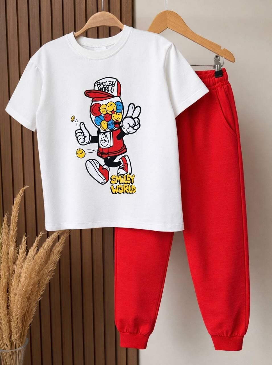 Smiley World eşofman takımı büyük yaş