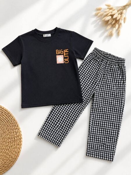 Pötikare pantolon tshirt takım