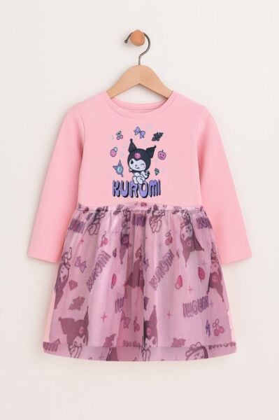 Kuromi tütü elbise Pembe