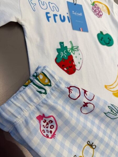 Fun fruit işlemeli takım