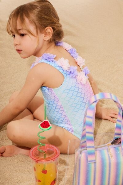 Mermaid detaylı mayo