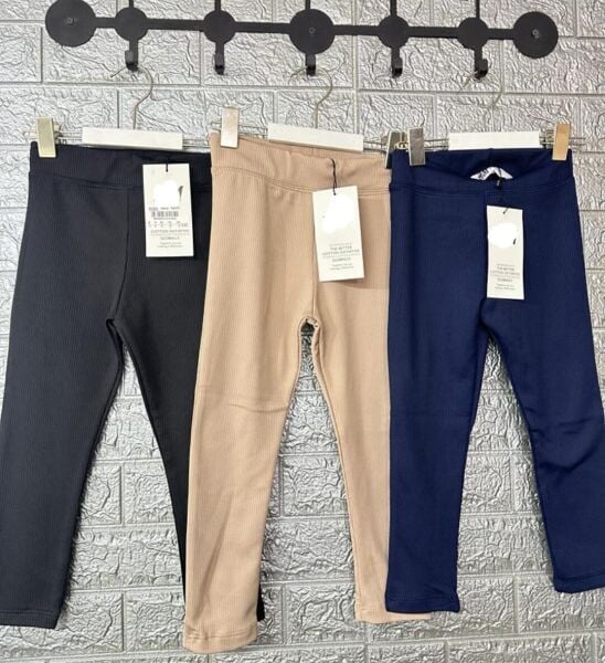 Lacivert şardonlu tayt