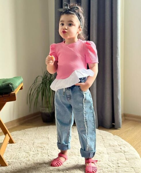 Body & Jean takım pembe