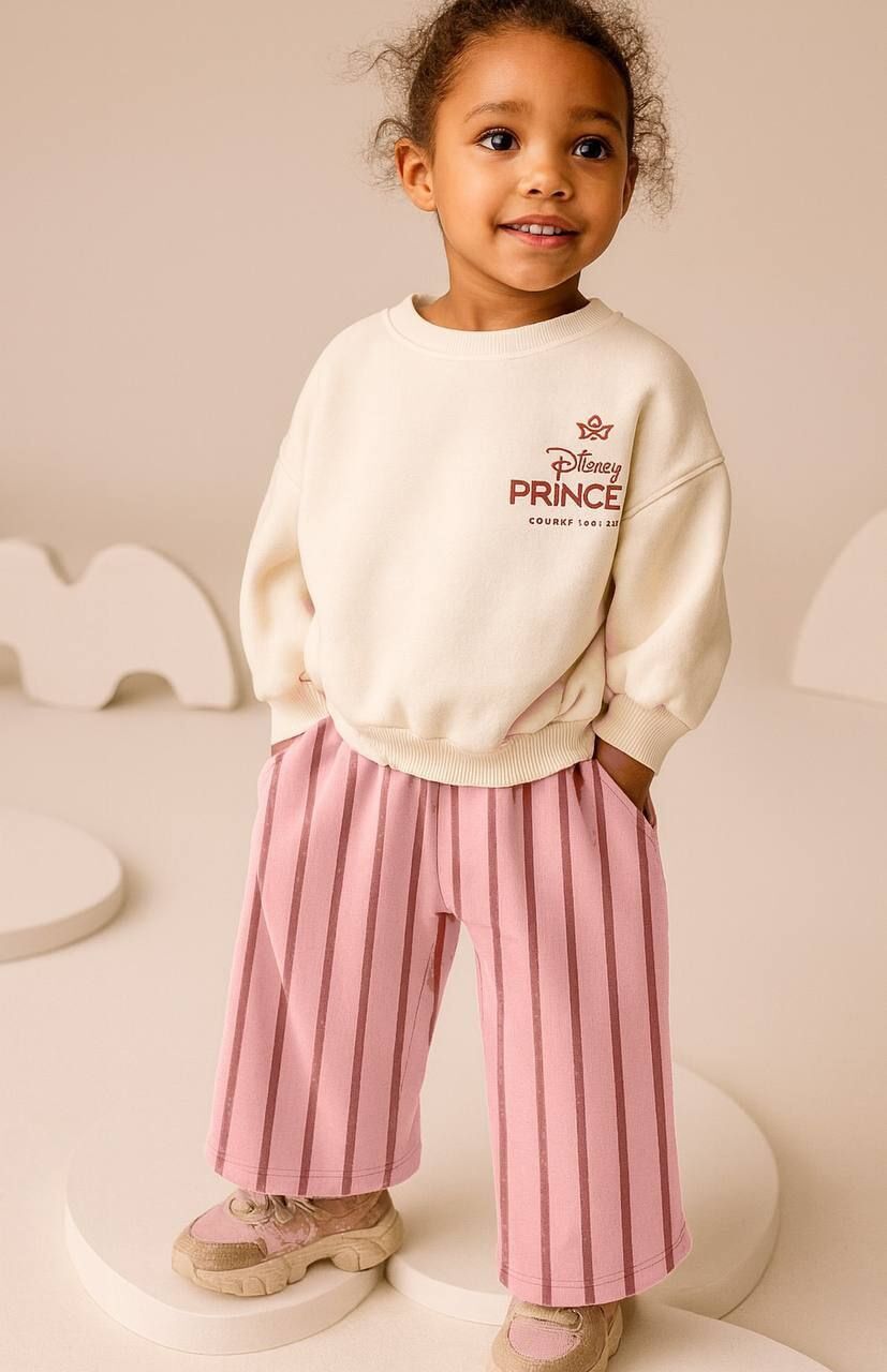 Princess çizgili takım