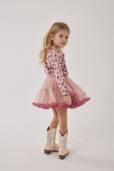 Triko hırka & karnaval etek takım