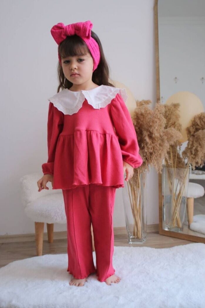 Yaka detaylı kaşkorse takim