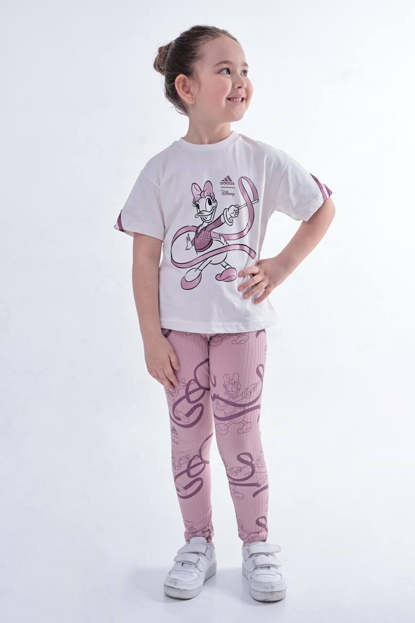 Çizgili minnie taytlı takım