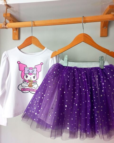 Kuromi tütü etek mor