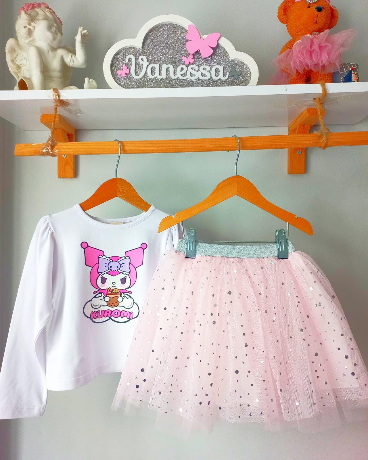 Kuromi tütü etek pudra