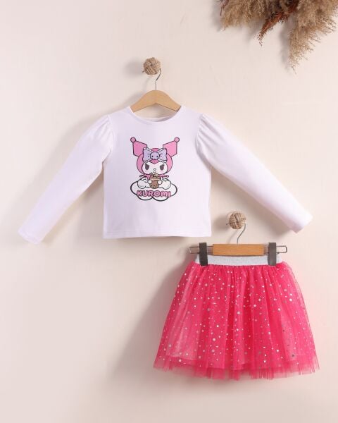 Kuromi tütü etek fuşya