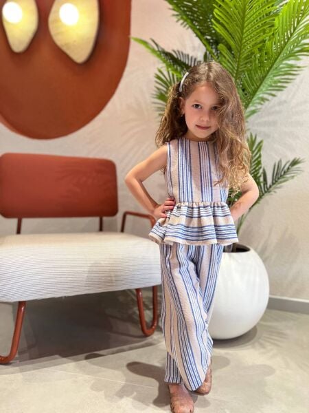 Keten çizgili takım