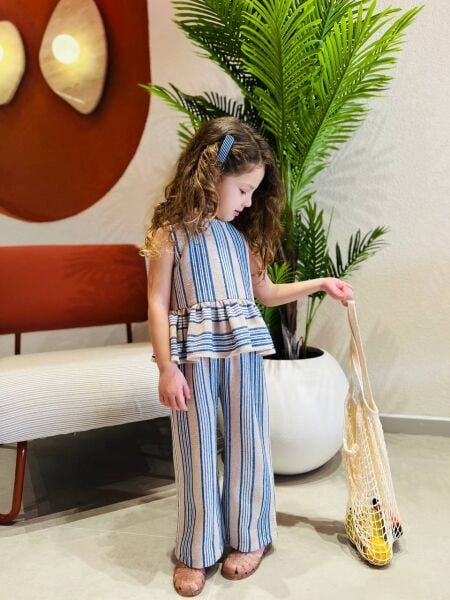 Keten çizgili takım