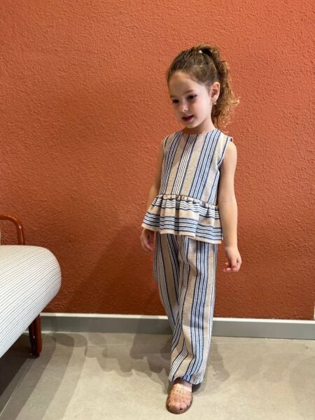 Keten çizgili takım