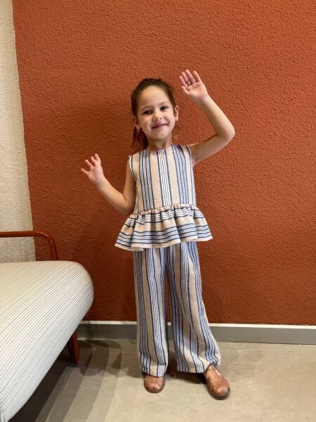 Keten çizgili takım