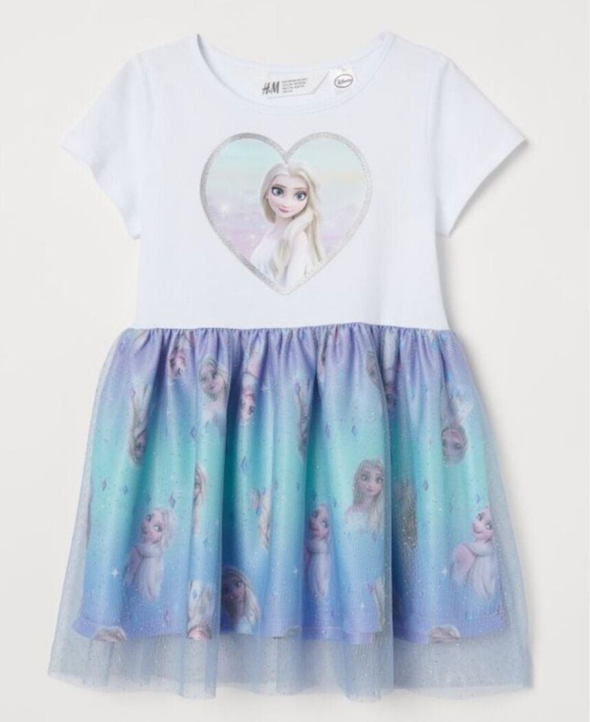 Elsa elbise 18/24 ay