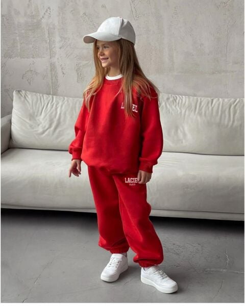 Laciel basic takım kırmızı