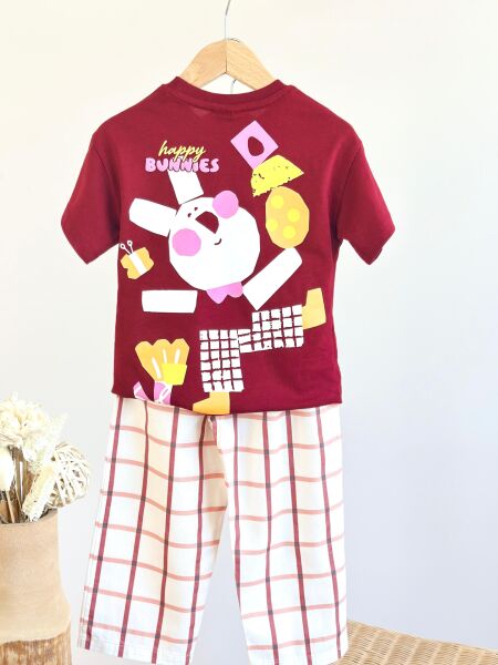 Happy Bunnies bordo takım