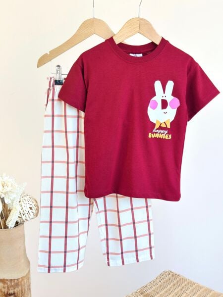 Happy Bunnies bordo takım