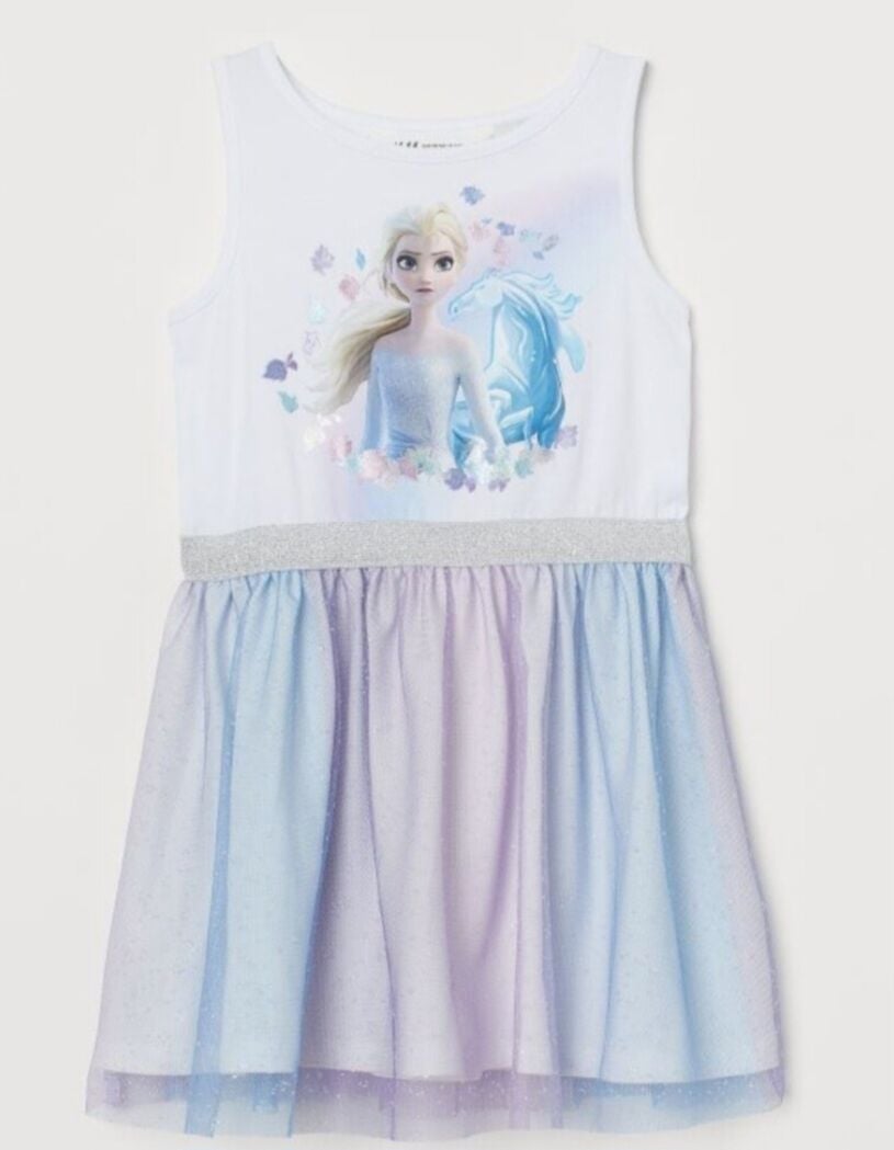 Elsa Gökkuşağı elbise 18/24 ay