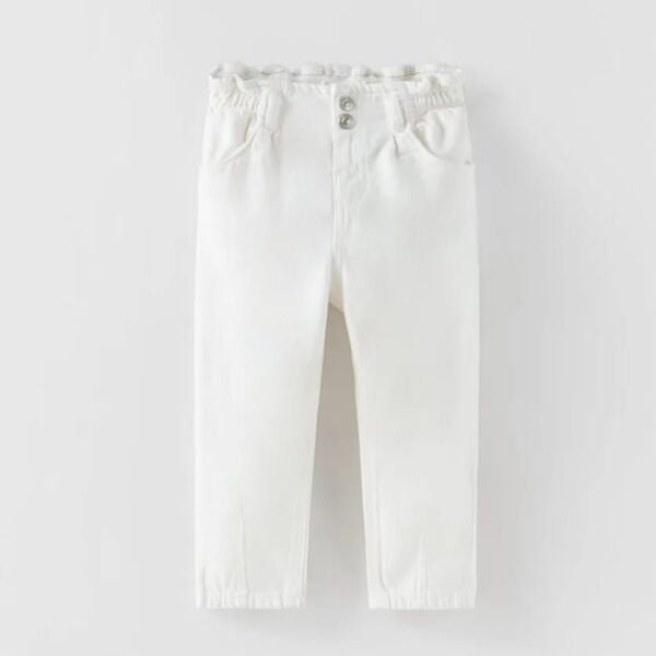Beyaz denim Jean